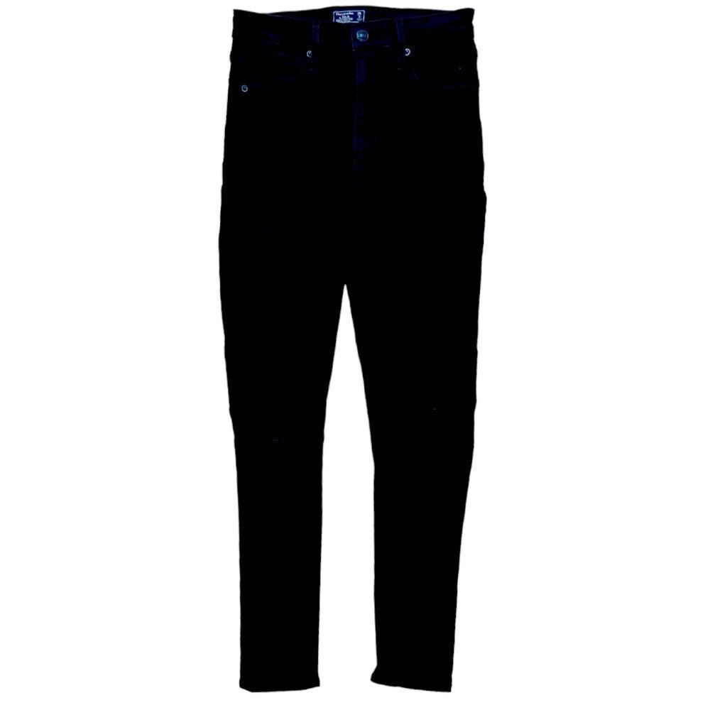 Abercrombie and fitch Simone distressed black skinny jean